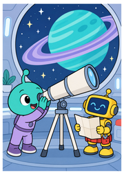 Rocket Pals — Colored interior example