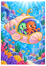 Reef Pals — Colored interior example