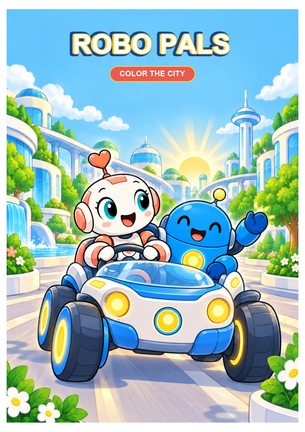 Robo Pals — English-language cover